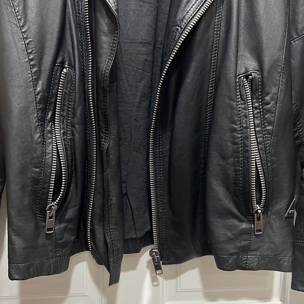JC Rags Leather Jacket - Picture 2 of 6